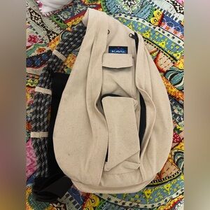 Kavu Canvas rope sling bag ~used once!